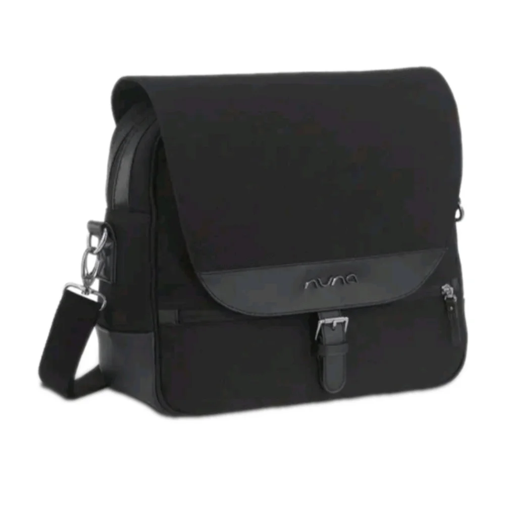 Nuna Unisex Black Diaper Bag/Backpack